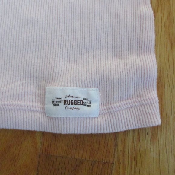 AUTHENTIC RUGGED CO. WOMENS SIZE L PINK SCOOP NECK TANK TOP SLEEVELESS SHIRT NWT - Picture 4 of 8